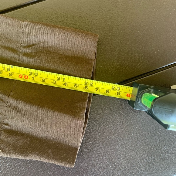 Zara Brown Long Sleeve Top Shirt Ruching Size M Viscose/Rayon - Picture 15 of 16